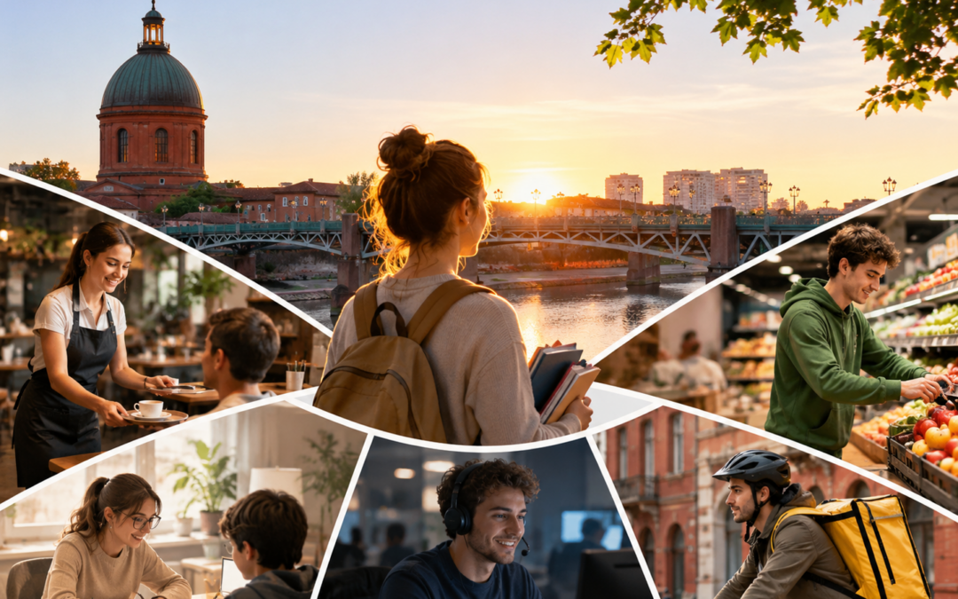 Top 5 des meilleurs jobs étudiants à Toulouse
